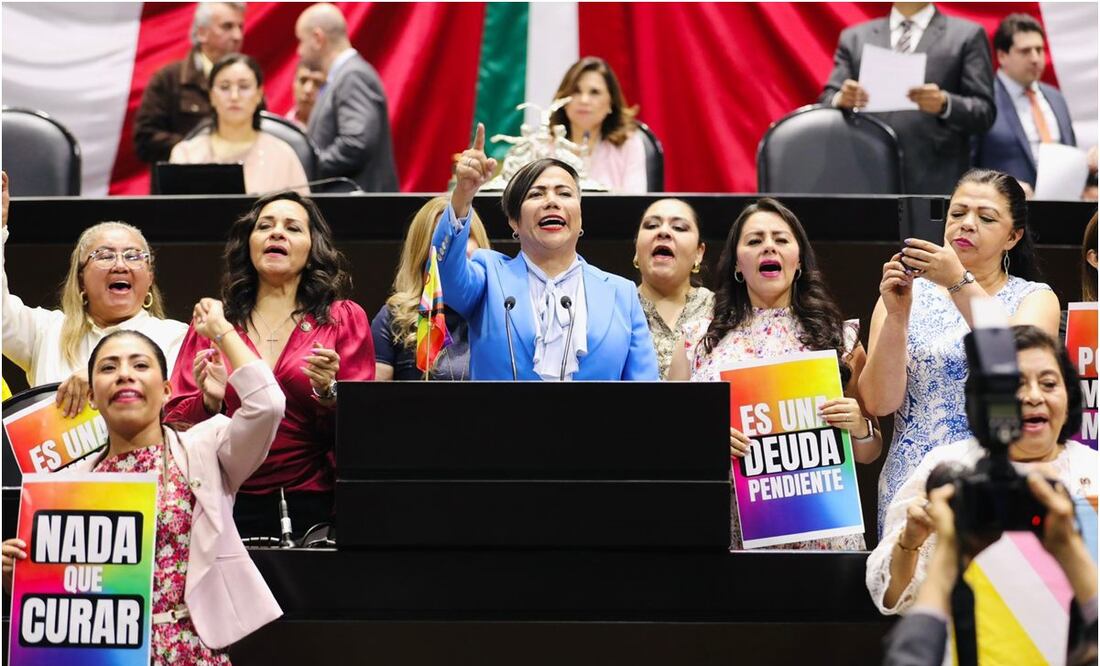 Avalan diputados sancionar hasta con seis años de cárcel las terapias de conversión. Foto: Especial