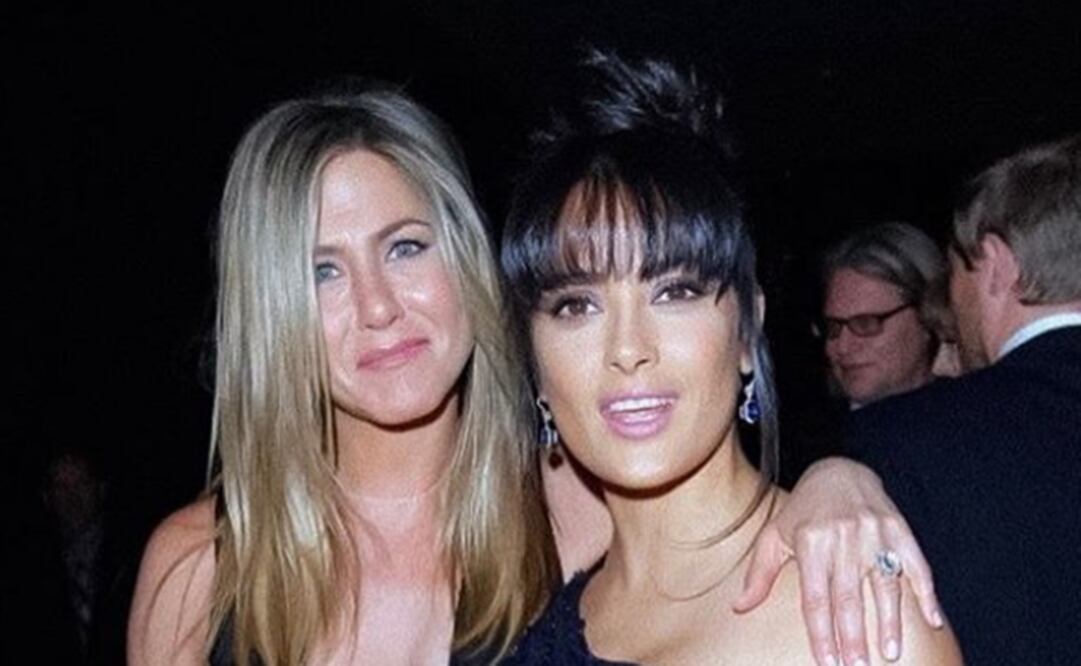 Salma Hayek y Jennifer Aniston. Foto: Instgaram