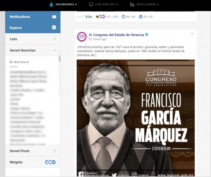 Difunden pifia sobre Gabriel García Márquez