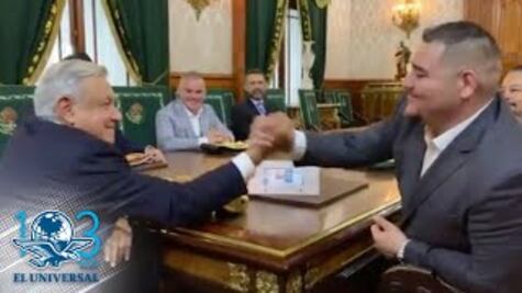 Andy Ruiz viene de abajo, es producto del esfuerzo y del sacrificio: AMLO