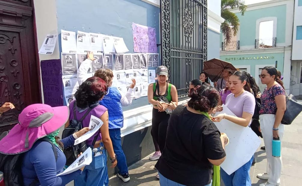 Marcha del 8M en Tabasco (08/03/2026). Foto: Especial