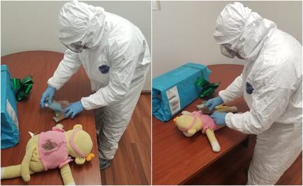 Guardia Nacional decomisa en Jalisco peluche relleno con fentanilo