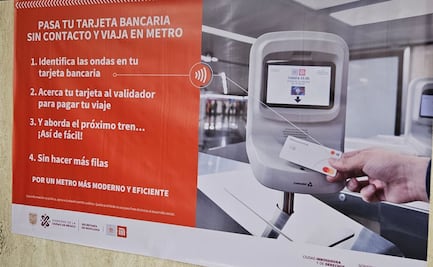 Con tarjeta bancaria y sin contacto, así podrás pagar tu viaje en el Metro CDMX