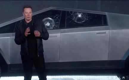 Por qué se rompió la ventana de la Tesla pick-up