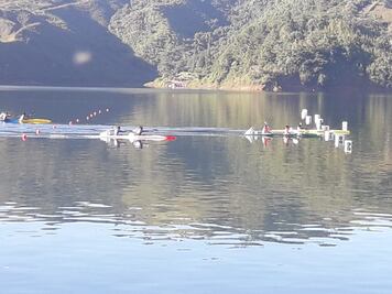 Mexicanas Alanís y Montemayor ganan oro en canotaje de Barranquilla