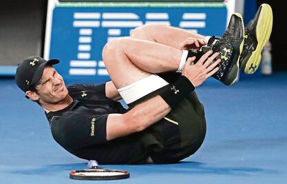 Susto y triunfo de Murray