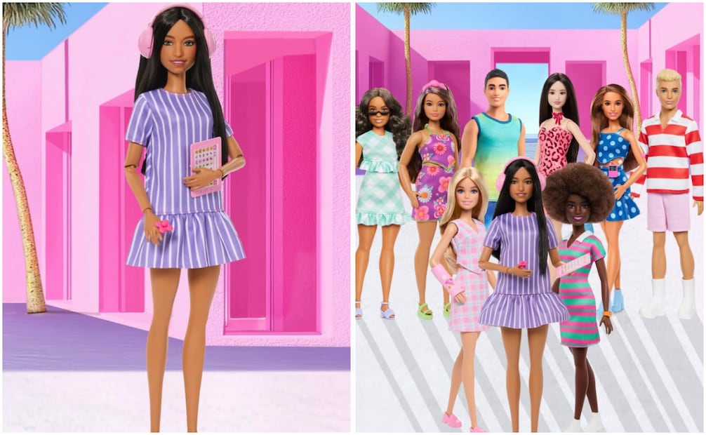 La nueva muñeca forma parte de la colección "Barbie Fashionistas". Foto: Captura de pantalla Instagram @Mattel