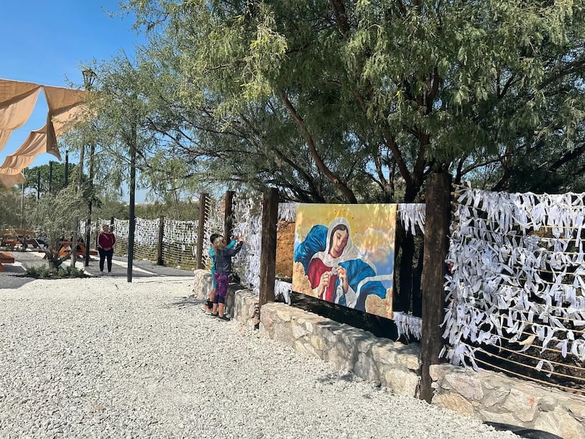 El Santuario María Desatadora de Nudos también ofrece misas. Foto: Facebook María Desatadora de Nudos Querétaro