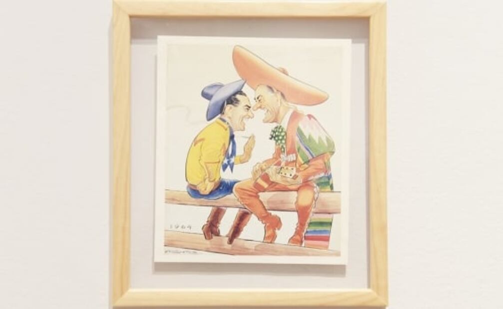 Caricatura política, ejemplo de crítica del periodismo mexicano