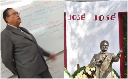 Maestro y alumnos del IPN realizan homenaje a José José desde salón de clases
