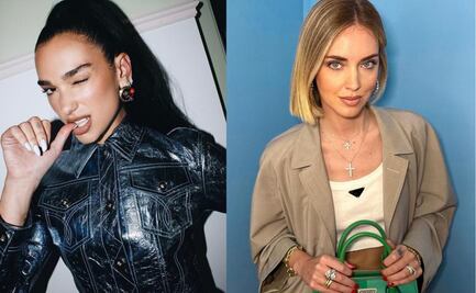 Dua Lipa y Chiara Ferragni imponen moda con leggings a la cadera