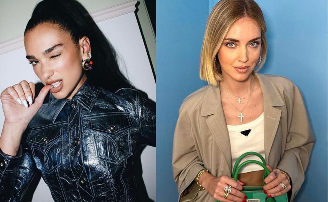 Fotos: Instagram @dualipa / @chiaraferragni