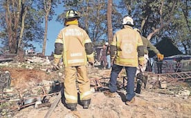 Milagro en explosión de polvorín en Huixquilucan: Encuentran a poblador quemado, pero vivo