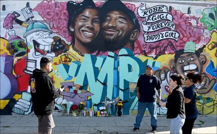 Aparece un mural dedicado a Kobe Bryant y a su hija Gianna en Los Ángeles