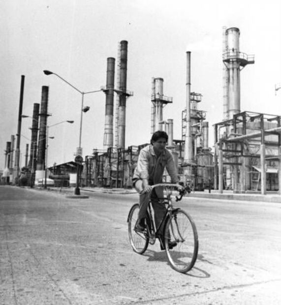 La refinería de la ciudad que se convirtió en parque