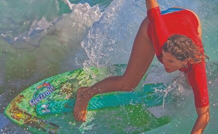 Para Isabel Blanco, el bicampeonato en Skimboard la motiva a ayudar a otras mujeres