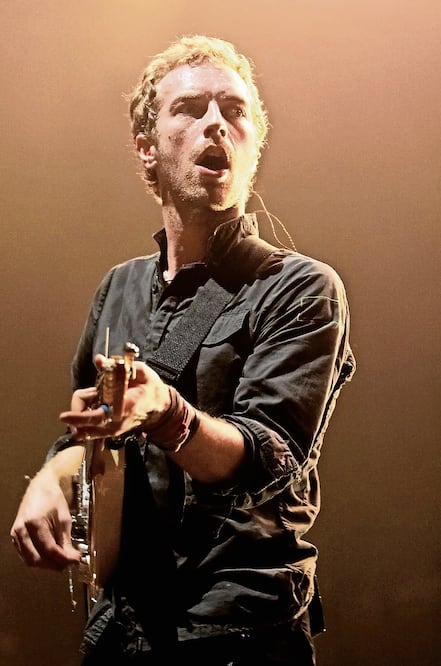 Chris Martin, de Cold Play, deleitará a los asistentes al Levi’s Stadium (TIM CHONG. REUTERS)