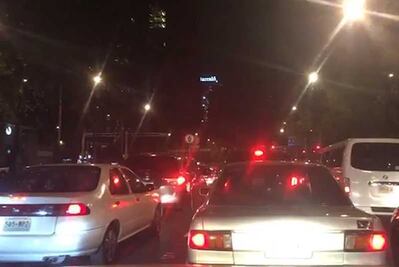 Tráfico en CDMX permite avanzar sólo 16.7 kilómetros en media hora