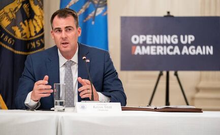 Gobernador de Oklahoma da positivo a Covid-19