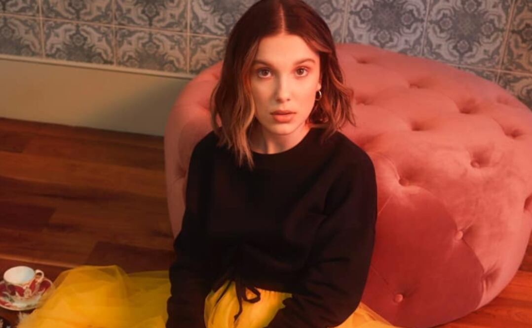 Millie Bobby Brown interpreta a Eleven en "Stranger Things" de Netflix. @milliebobbybrown
