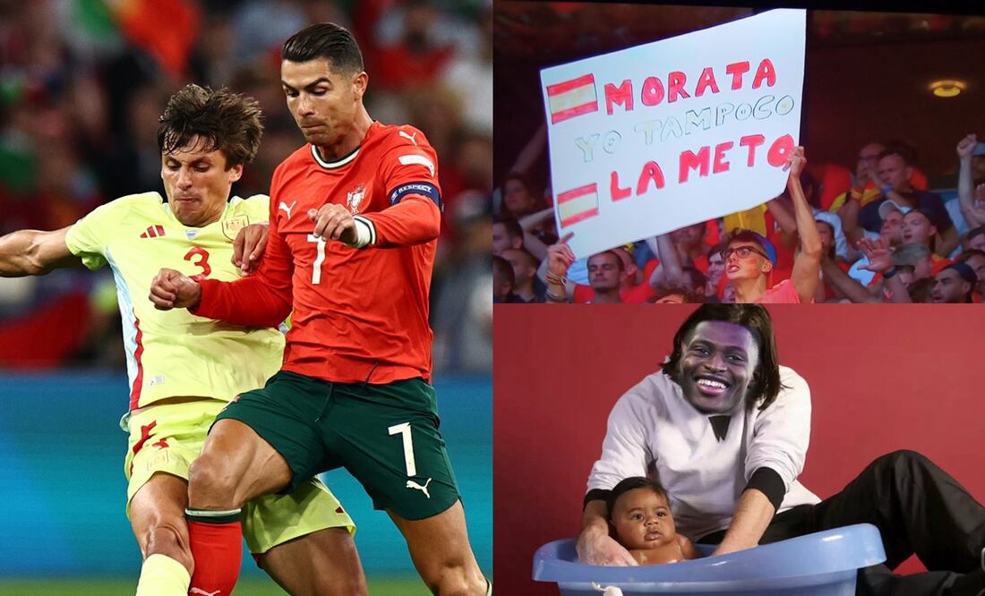 Memes del Portugal vs España en final de la UEFA Nations League / Foto: EFE