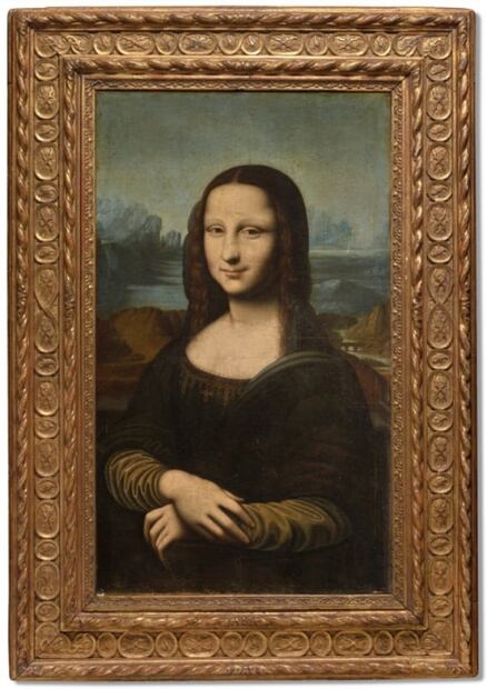 Esto vale la copia de la Mona Lisa que un hombre juraba era la original