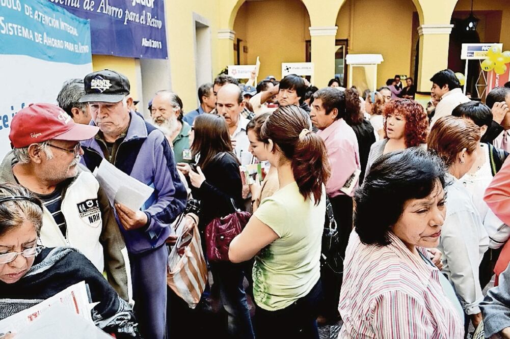 Por ley, los trabajadores recibirán su pensión de acuerdo con lo que ahorraron (ARCHIVO EL UNIVERSAL)