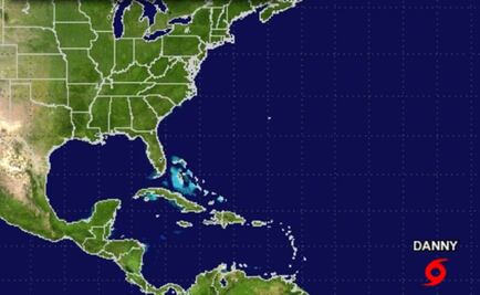 Tormenta "Danny" permanece lejos de costas mexicanas