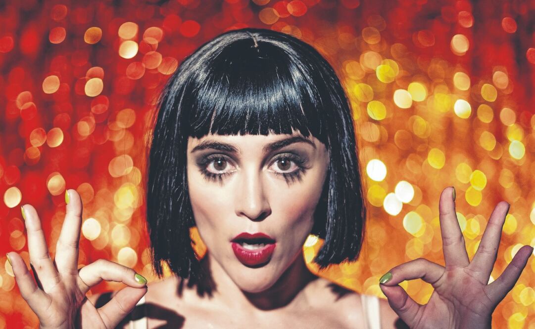 La actriz tuvo que aprenderse todo, texto, canciones y coreografías en tiempo record. Foto: de Producción cabaret
