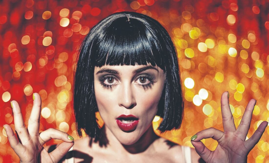 La actriz tuvo que aprenderse todo, texto, canciones y coreografías en tiempo record. Foto: de Producción cabaret