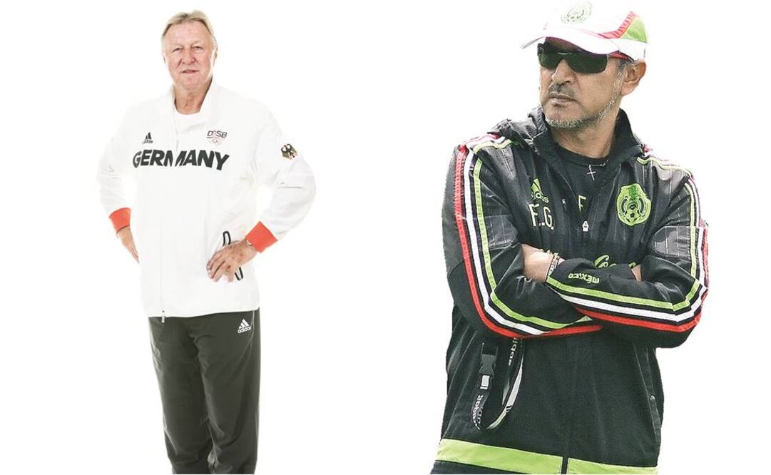 Horst Hrubesch y Raúl Gutiérrez (Especial)