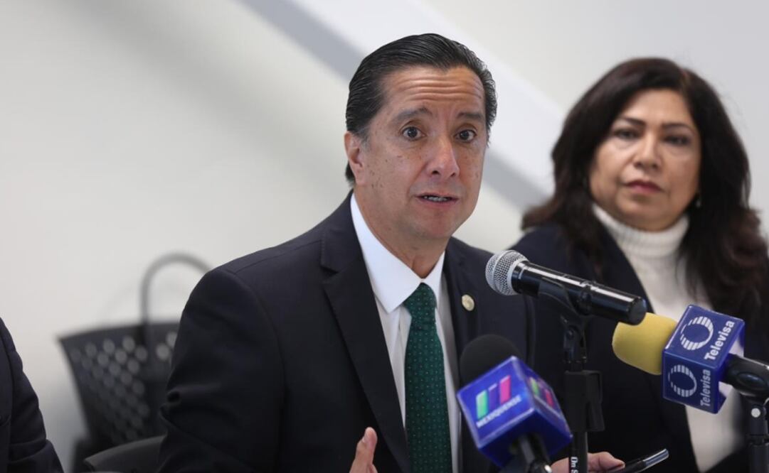 El comisionado de los Derechos Humanos mexiquense, Jorge Olvera. Foto: Jorge Alvarado/ EL UNIVERSAL