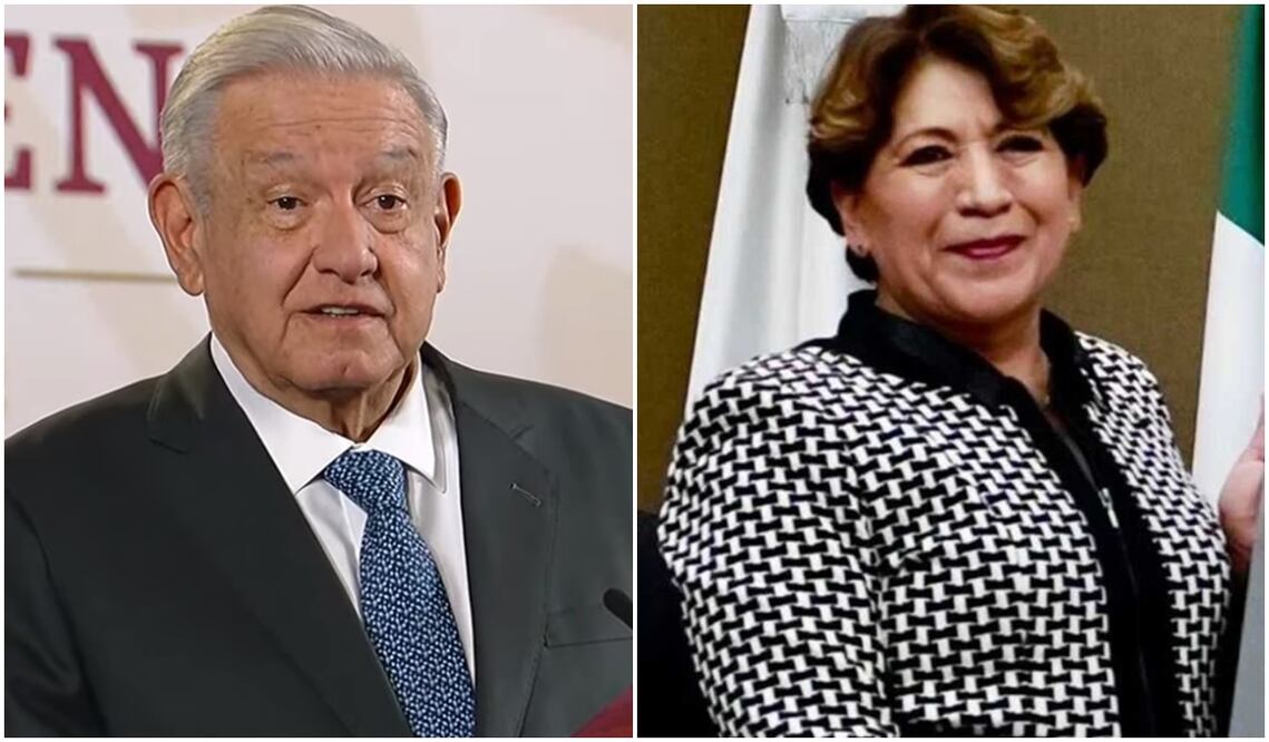 AMLO/Delfina Gómez. Foto: especial