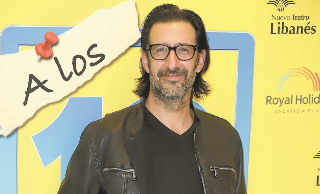 El actor cuenta que le salieron canas por su trabajo de director. Foto: CLASO