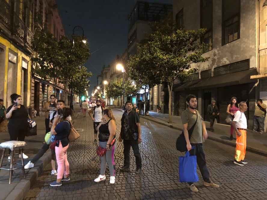 Sismo en CDMX 3 de abril 2023. Foto de Diego Simón / EL UNIVERSAL
