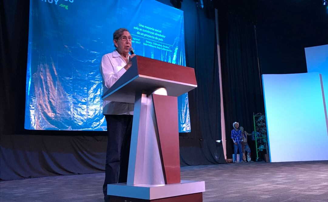 En su visita a Hermosillo, Cárdenas participó en el cuarto Foro Regional “Llamado por México. /Amalia Escobar - EL UNIVERSAL