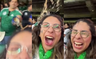 Influencer mexicana exhibe agresión en pleno México vs Chequia; “el dinero no da educación”, dice