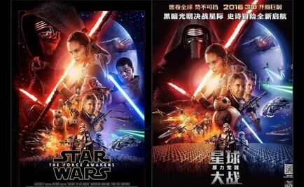 Polémica por presunto racismo en cartel chino de "Star Wars"
