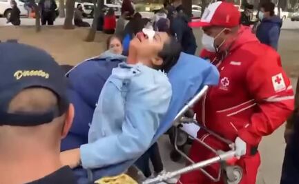 "Toda la gente se le vino encima"; Isabel Romero es enfermera, iba al frente de la unidad que se estampó contra Metrobús en Reforma