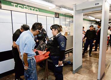 MC reta a Gaviño a revisar detectores de seguridad