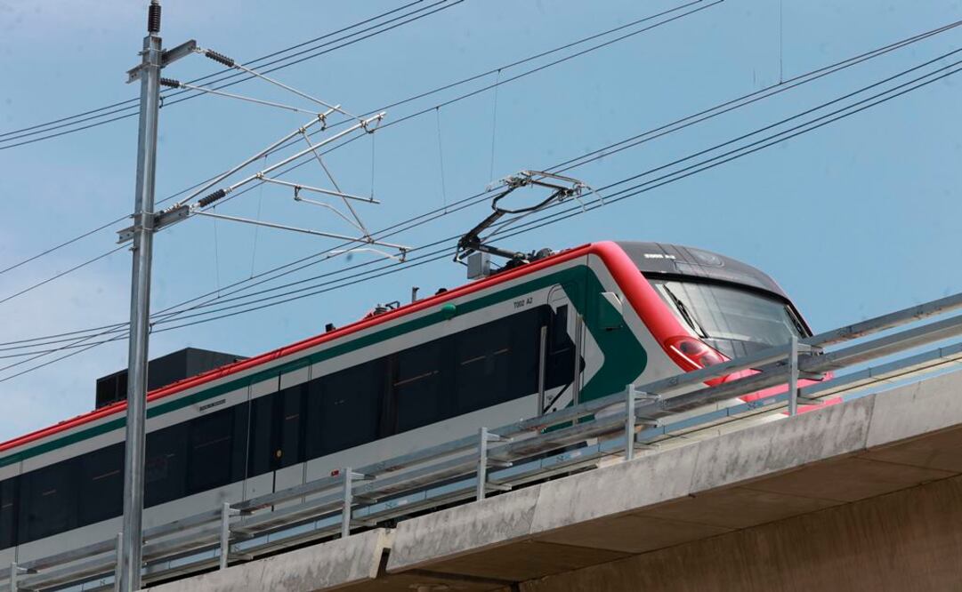 El presidente Andrés Manuel López Obrador adelantó que en septiembre próximo se inaugura un tramo hasta Lerma. Foto: archivo/EL UNIVERSAL