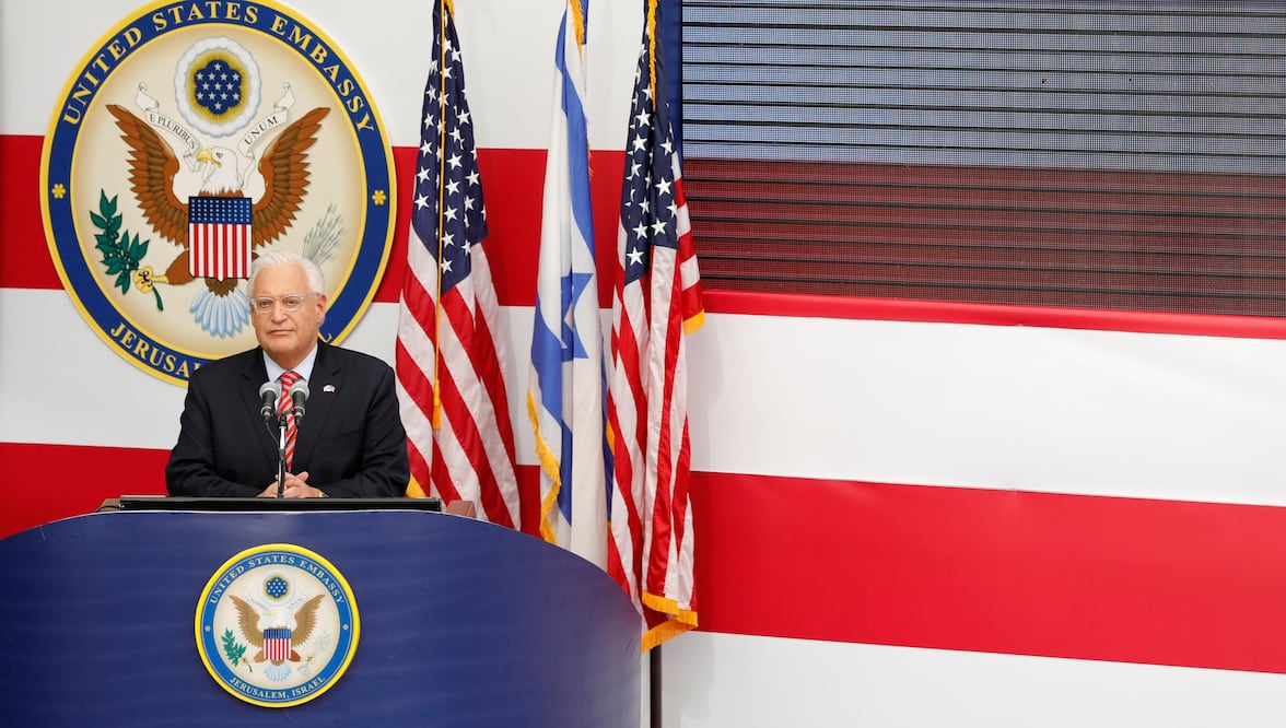 El embajador estadounidense en Israel, David Friedman. Foto: EFE