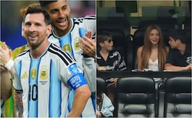 Shakira es captada en el partido de Argentina vs Austria y envía mensaje a Messi: "muy orgullosa de ti, Leo"