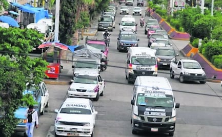 Se reanuda 80% el servicio de transporte público en Chilpancingo, Guerrero