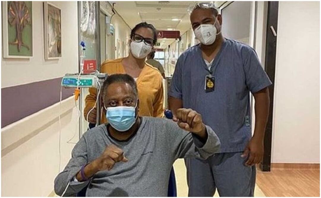 Pelé vuelve a ser hospitalizado; equipo médico lo reporta estable / FOTO: Instagram @pele