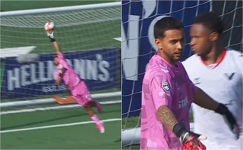 La espectacular atajada de Antonio Campos, hijo de Jorge Campos que asombra en Canadá