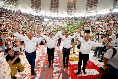 Baltazar Hinojosa en recta final de campaña en Tamaulipas