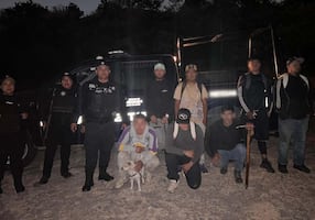 Elementos de Secretaría de Seguridad del Edomex rescatan a 8 personas en la Sierra de Guadalupe; estaban de excursión