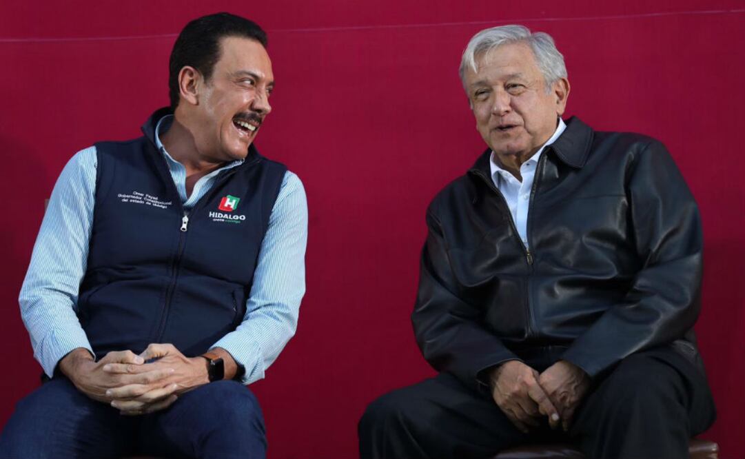 López Obrador acudió a la presentación del programa de Universidades para el Bienestar Benito Juárez y la reapertura de la Escuela Normal Rural Luis Villarreal El Mexe. FOTO: JUAN CARLOS REYES | EL UNIVERSAL