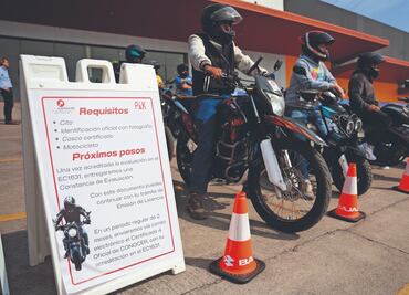 Acuden más de 150 bikers por certificación a Cuautitlán Izcalli